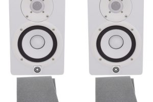 Yamaha HS 5 W monitores activos para home studio principiantes 2020