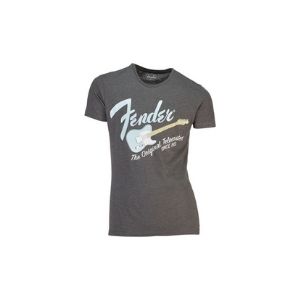 Camiseta Fender original Telecaster color gris camisetas para guitarristas camisetas para bajistas camisetas para musicos